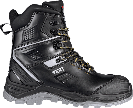 Ботинки VERT высокий берец с КП и КС Thinsulate® шерст. мех кожаные ПУ/ТПУ