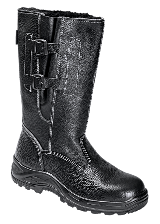 Сапоги TURBO высокие с КП и КС нат. мех хромовые ПУ/нитрил