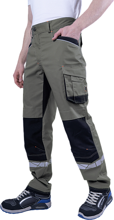 Брюки КОРПОРАЦИЯ летние, хаки-черный