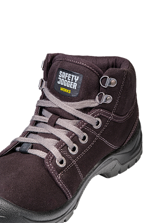 Ботинки DESERT (ДЕЗЕРТ) с МП и МС, текстиль ПУ/ПУ (черный/BLK)