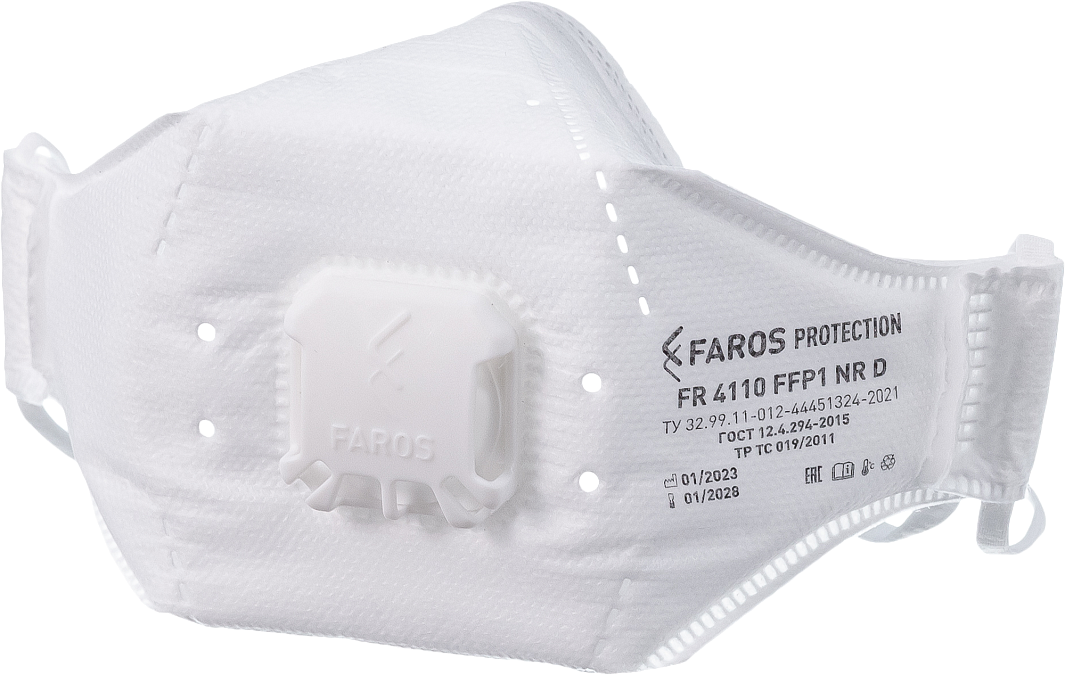 Респиратор FR 4110 PREMIUM, FFP1 NR D, с клапаном