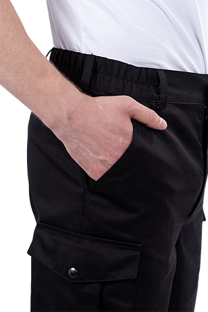 Костюм ФОРПОСТ летний, черный (куртка, брюки)