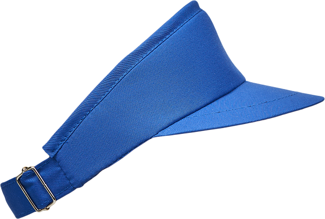Козырек ЛЮКС, васильковый, NEW