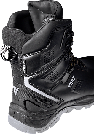 Ботинки VERT высокий берец с КП и КС Thinsulate® шерст. мех кожаные ПУ/ТПУ