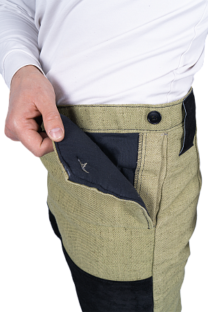 Костюм сварщика комбинированный спилок/брезент утепленный, 2.6