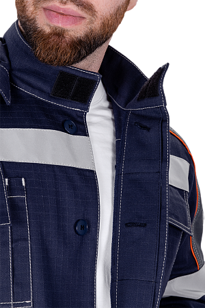 Костюм МЕГАСТАТОЙЛ NEW, т/синий-серый-оранж