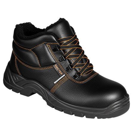 Ботинки МАСТЕР иск. мех кожаные ПУ