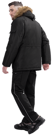 Куртка ФОРПОСТ зимняя, черная