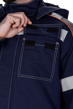 Костюм МЕГАСТАТОЙЛ NEW, т/синий-серый-оранж