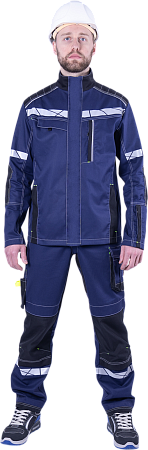 Куртка КОРПОРАЦИЯ летняя, синий-черный