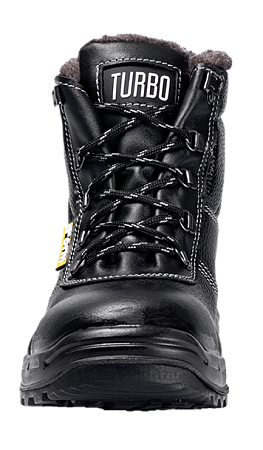 Ботинки TURBO с КП шерст. мех хромовые ПУ/нитрил