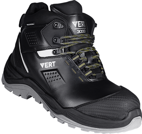 Ботинки VERT с КП и КС шерст. мех кожаные ПУ/ТПУ