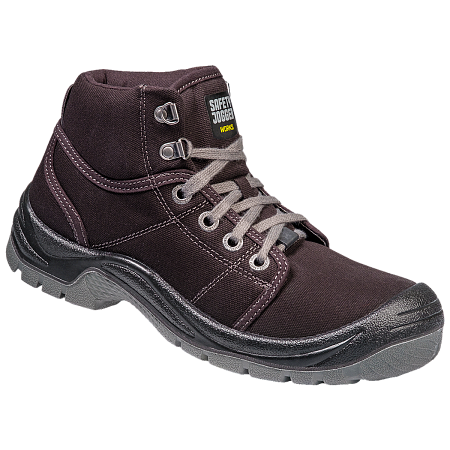 Ботинки DESERT (ДЕЗЕРТ) с МП и МС, текстиль ПУ/ПУ (черный/BLK)