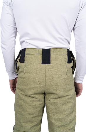 Костюм сварщика комбинированный спилок/брезент утепленный, 2.6