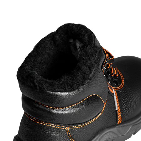 Ботинки МАСТЕР иск. мех кожаные ПУ