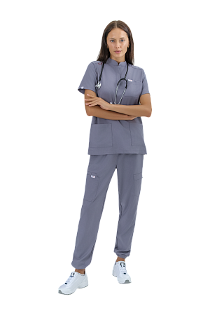 Блуза КЕЛЛИ, серый