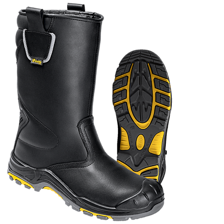 Сапоги iForm® ORIGINAL (ОРИДЖИНАЛ) с КП и КС шерс. мех кожаные ПУ/нитрил