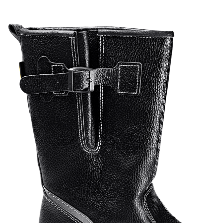 Сапоги TURBO с КП шерст. мех хромовые ПУ/нитрил