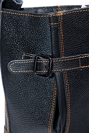 Сапоги МАСТЕР иск. мех кожаные ПУ