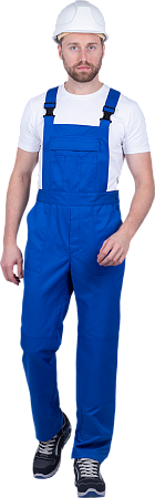 Костюм СПЕЦИАЛИСТ-2 летний, василек-т/синий (Куртка+полукомбинезон)