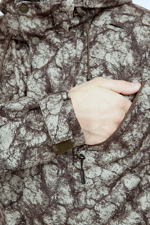 Куртка АРГУТ, цвет оливковый/камни