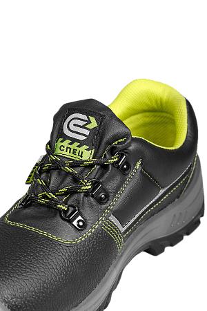 Полуботинки СПЕЦ® кожаные с МП на ПУ/ПУ