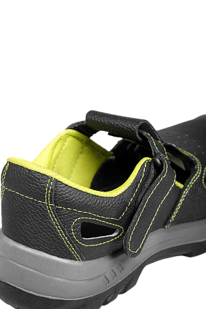 Полуботинки с перфорацией СПЕЦ® с МП кожаные на ПУ/ПУ