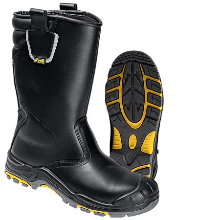 Сапоги iForm® ORIGINAL (ОРИДЖИНАЛ) с КП и КС кожаные ПУ/нитрил