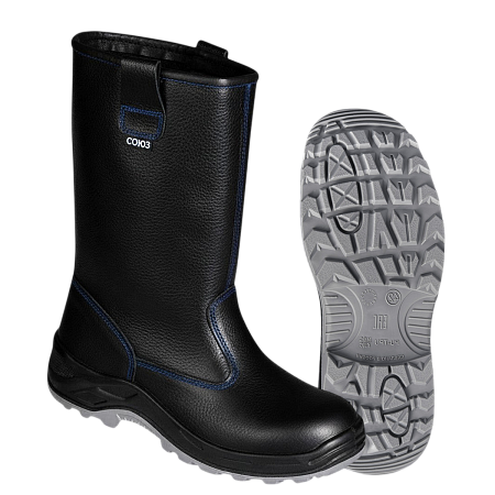 Сапоги СОЮЗ иск. мех юфтевые ПУ/ТПУ