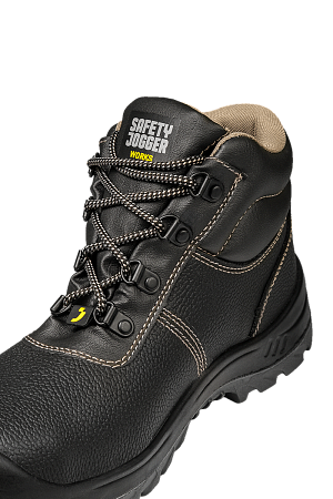 Ботинки BESTBOY (БЕСТБОЙ) с МП и МС, кожаные ПУ/ПУ