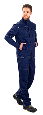 Костюм ДЮРАБЛ летний, синий (куртка, брюки)