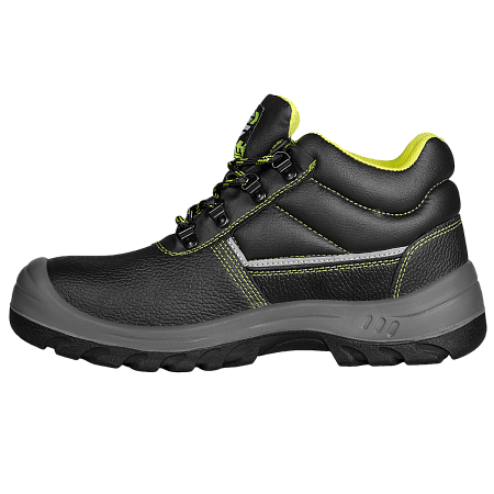 Ботинки СПЕЦ® кожаные с МП и МС на ПУ/ПУ