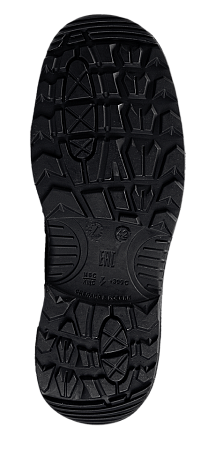 Ботинки TURBO с КП нат. мех хромовые ПУ/нитрил