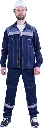 Полукомбинезон ТУРБО ВИЖН летний, синий