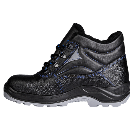 Ботинки СОЮЗНИК с МП иск. мех кожаные ПУ/ТПУ