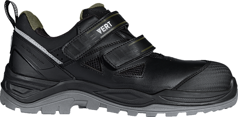 Полуботинки с перфорацией VERT с КП и КС кожаные ПУ/ТПУ