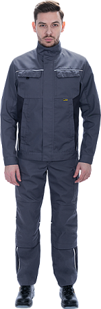 Куртка GT летняя, серый-т.серый