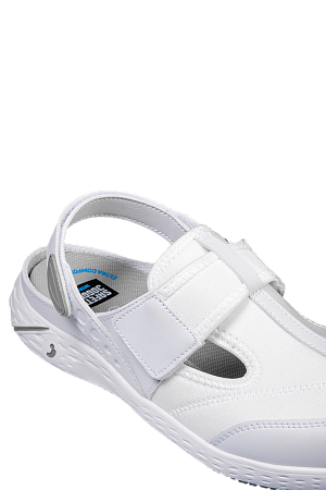 Полуботинки (тип сабо) ALIZA (АЛИЗА), женские, иск кожа/лайкра ЭВА/резина (белый/WHT)