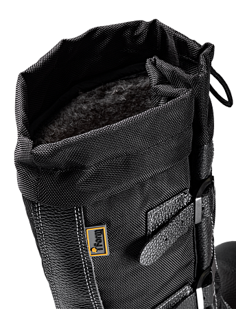 Сапоги TURBO "СЕВЕР" с КП и многосл. утепл. кожа/оксфорд ПУ/нитрил