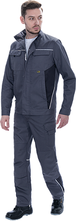 Куртка GT летняя, серый-т.серый