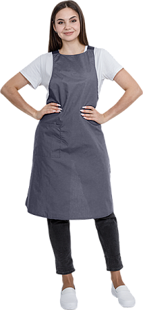 Фартук ЕВРО, серый