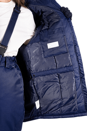 Костюм КМ-10 ЛЮКС зимний 3-4 класс, синий-василек, женский