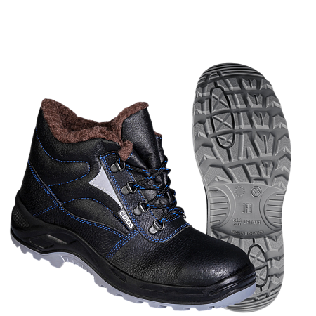 Ботинки СОЮЗНИК с МП шерст. мех кожаные ПУ/ТПУ