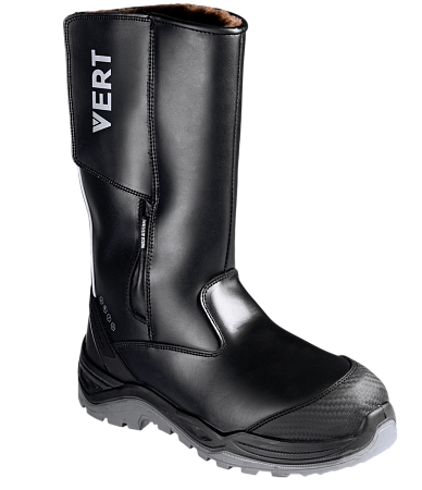Сапоги VERT высокие с КП и КС нат. мех кожаные ПУ/ТПУ