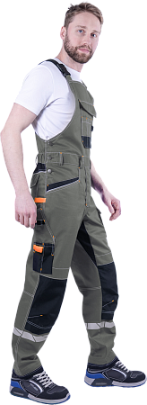 Полукомбинезон КОРПОРАЦИЯ летний, хаки-черный