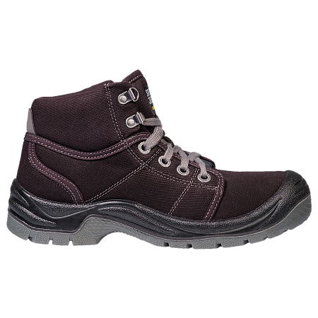 Ботинки DESERT (ДЕЗЕРТ) с МП и МС, текстиль ПУ/ПУ (черный/BLK)