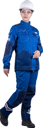 Куртка ЭДВАНС летняя, василек-синий, женская