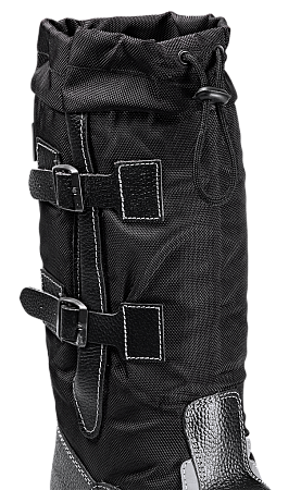 Сапоги TURBO "СЕВЕР" с КП и многосл. утепл. кожа/оксфорд ПУ/нитрил