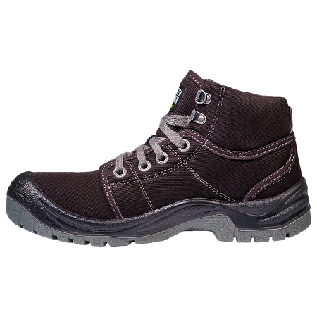 Ботинки DESERT (ДЕЗЕРТ) с МП и МС, текстиль ПУ/ПУ (черный/BLK)