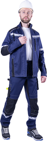 Куртка КОРПОРАЦИЯ летняя, синий-черный